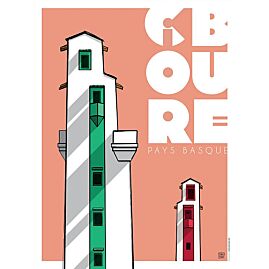 AFFICHE LE PHARE DE CIBOURE