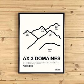 AX 3 DOMAINES 30 X 40 CM