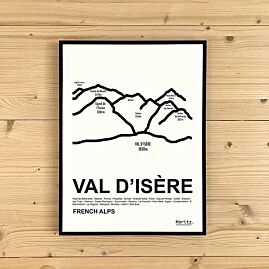 VAL D ISERE 30 X 40 CM