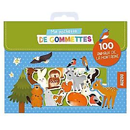 GOMMETTES 100 ANIMAUX DE LA MONTAGNE