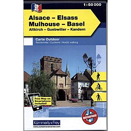 2 ALSACE ELSASS MULHOUSE ECHELLE 1 50 000