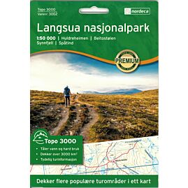 3002 LANGSUA NASJONALPARK 1 50 000  NORVEGE