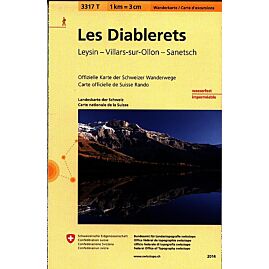 3317T LES DIABLERETS ECHELLE 1 33 000