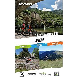 VTOPO VTT LOZERE 69 ITINERAIRES VTT 3E EDITION