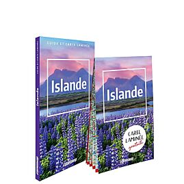 ISLANDE GUIDE ET CARTE LAMINEE