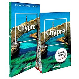 CHYPRE GUIDE ET CARTE LAMINEE