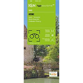 AISNE D02 TOP TOURISME 100 IGN