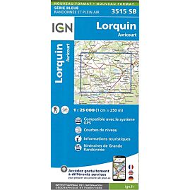 3515 SB LORQUIN AVRICOURT 1 25 000