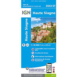 TOP25 3543ET HAUTE SIAGNE IGN