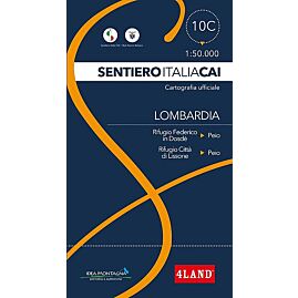 CARTE DES SENTIERS ITALIENS CAI 10C 