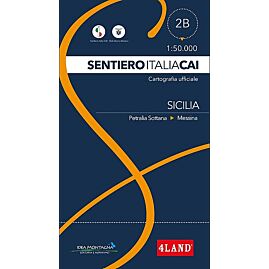 CARTE DES SENTIERS ITALIENS CAI 2B 