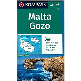 235 MALTE ET GOZO 1 25 000