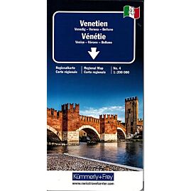 4 VENETIE  ECHELLE 1 200 000