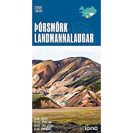 THORSMORK LANDMANNALAUGAR 1 100 000