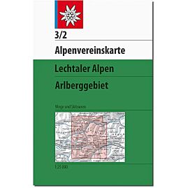 3 2 LECHTALER ALPEN ARLBERGGEBIET 1 25 000