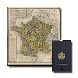 CARTE AGRICOLE ET CLIMATOLOGIQUE DE FRANCE