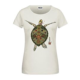 T-SHIRT ORIGINE TORTUE FEMME