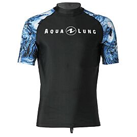 RASHGUARD MANCHES COURTES HOMME