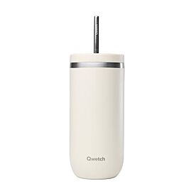MUG ISOTHERME AVEC PAILLE COLD CUP 600 ML