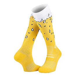 CHAUSSETTES DE TRAIL TRAIL COMPRESSION BIERE