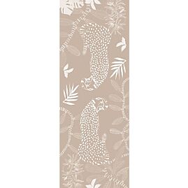 TAPIS DE YOGA VOYAGE LEO TAUPE