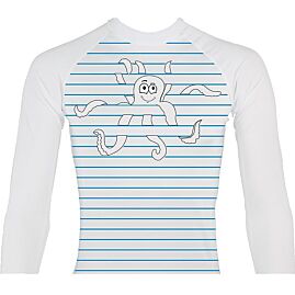 T-SHIRT ENFANT ANTI UV UPF 80 BLEU