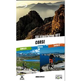 VTOPO CORSE 50 ITINERAIRES VTT