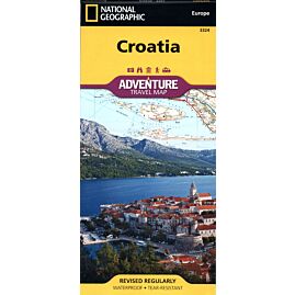 3324 CROATIA ECHELLE 1 500 000