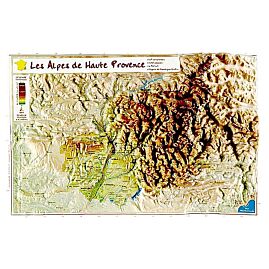 GEORELIEF D04 ALPES DE HAUTE PROVENCE 21X31