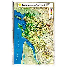 GEORELIEF D17 CHARENTE MARITIME 31X21