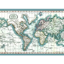 CHART OF THE WORLD TAPIS 135X195