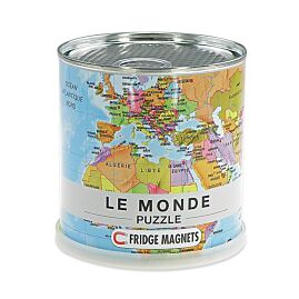 PUZZLE LE MONDE MAGNETIQUE 100 PIECES