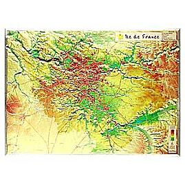 GEORELIEF ILE DE FRANCE 42X31