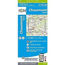 3118 SB CHAUMONT BIESLES 1 25 000