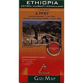ETHIOPIE ECHELLE  1 2 000 000 E GIZI