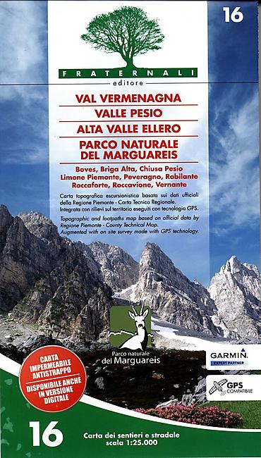 16 VAL VERMENAGNA  ECHELLE 1 25 000