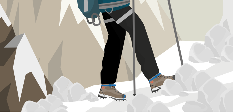 Un petit coup de main pour bien choisir vos chaussures d’alpinisme